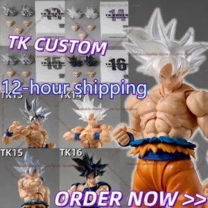 TKCUSTOM TK TK013 TK014 TK015 K016 Dragon Ball SHF Ultra Instinct Son Goku 3.0 Heads Custom Headsculpt Set Action Figures Toys