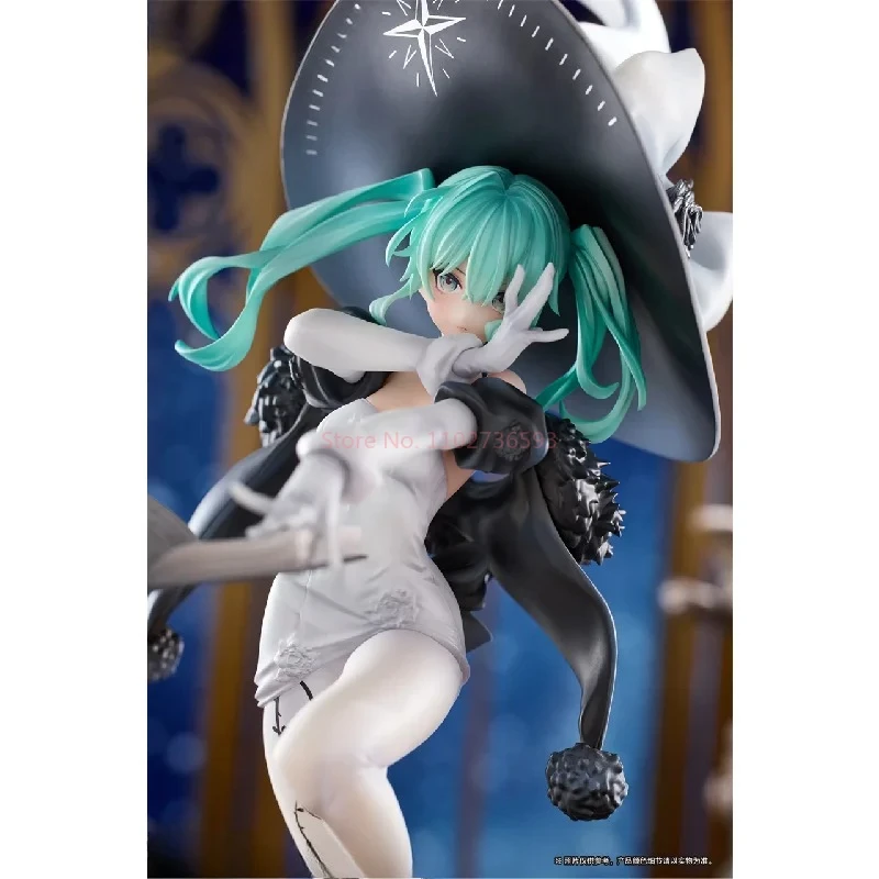 Genuine New In Stock 25cm Original Ribose Rise Up Series 1/8 Hatsune Miku Fantasia Witch Pvc  Figures Model Toy Gifts