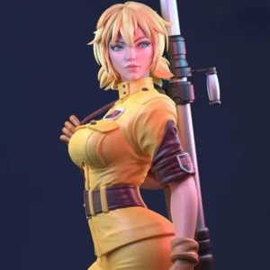 Seras Victoria Royal State Church Knights 1/24 Resin Figure Model Building Kit Fantasy Hobby Diorama Unassembled Unpainted