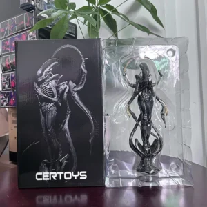 28 Cm Alien Vs. Predator Alien Xenomorph Buddhism Action Figure Toys 28cm Large Statues Model Doll Collectible Ornaments Gifts