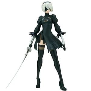 Anime Figure NieR 2B 28cm standing posture knife wielding ornament worth collecting models handsome sister Action Figure gifts