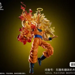 New Ssw Studio Dragon Ball Shf Figure Ssj 3 Super Saiyan Son Goku Head Sculpture Special Effect Figure Collection Model Toys