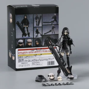 figma 485 Heavy Weapon Type School Girl Ichi Another Action Figure PVC Model Toy Decoration Anime Figurine Gift