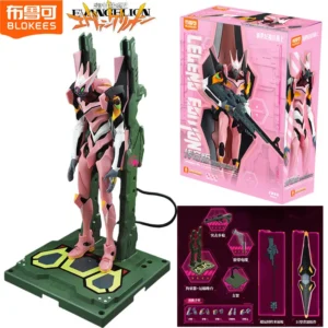 BLOKEES EVANGELION EVA-08 NEON GENESIS Mari Makinami Illustrious Assembled Action Figure Legendary Edition Anime Doll Toys Gifts