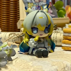 Arknights Shi He Sui Feng Shu Q Version  Chibi Figure Desktop Pc Case Decor Anime Game Collectible Model For Fans