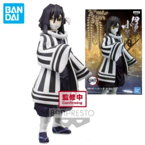 In Stock Bandai BANPRESTO Demon Slayer Iguro Obanai Kizuna No Sou Anime Action Figure Toy Gift Model Collection Hobby