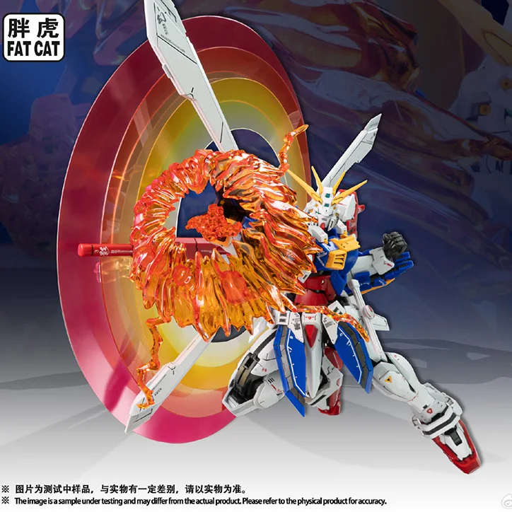 In Stock FAT CAT 1/100 II God Scale Special RG 1/144 Enlarged Version Assembly Model Kit Action Figure Robot Plastic Model