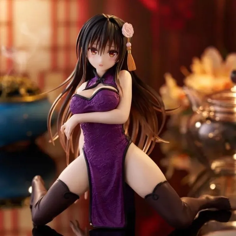 In Stock Original TAITO To LOVE-Ru Yui Kotegawa‌Hand-figure Doll Cheongsam Shape Hand-figure Ornament Collectible Holiday Gift