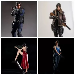 Biohazard Resident Evil Ada Wong Jill Valentine Leon S. Kennedy Anime Figure Model Statue Gk Toys Birthday Gifts