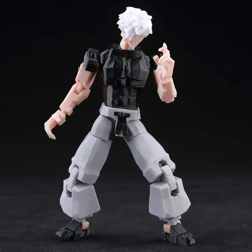 9L3D Printed Jujutsu Kaisen 3D Mini Figures, Satoru Gojo & Geto Suguru Action Model, Anime PVC Collectible Statue, Gift for Fans - Image 6
