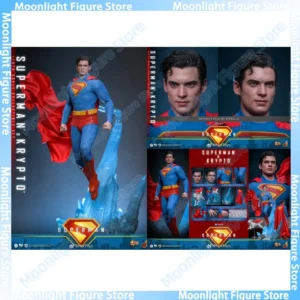 In Stock HotToys MMS812 Superman Krypto 1/6 Soldier Figure Animation Action Figure Toy Gift Model Collection
