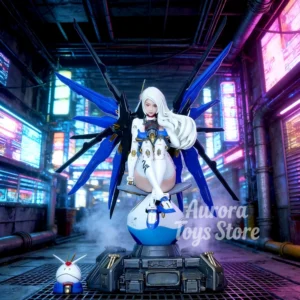 36cm/14.17in Anime Figure Mobile Suit Girl Action Figures Pvc Statue Collection Model Toys Gifts