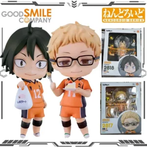 GSC Good Smile Original Nendoroid Haikyuu!! Yamaguchi Tadashi Tsukishima Kei Action Figure Toys for Boys Girls Gift Collectible
