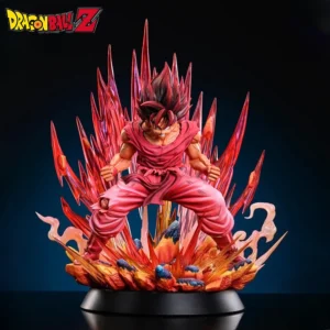38cm/14.96in Anime Dragon Ball Figure Kaiouken Goku Action Figures Pvc Statue Desktop Ornamen Collection Model Toys Gifts