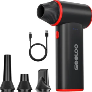 Rechargeable Electric Air Duster, 150000RPM High-Speed Blower for PC, Car & Home Cleaning, Cordless Portable Design