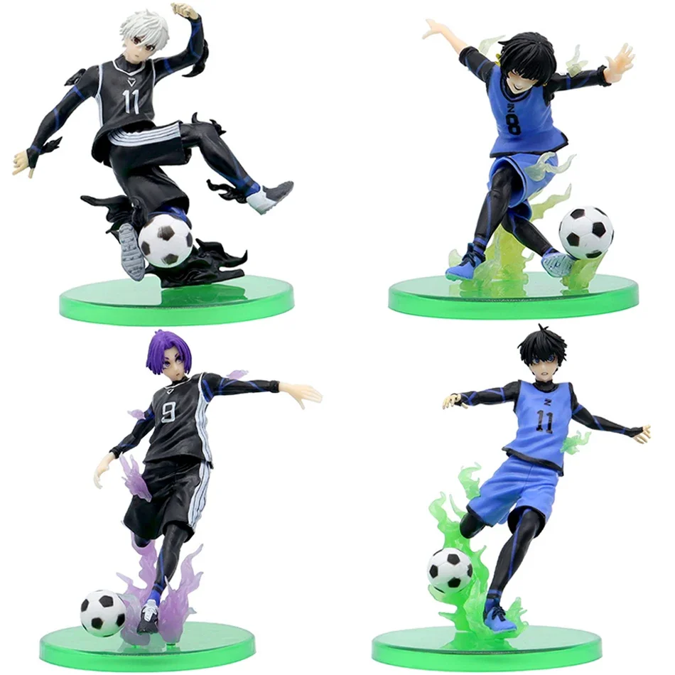 BLUE LOCK Figure Anime Football Comic Isagi Yoichi Bachira Meguru Nagi Seishiro Mikage Reo PVC Model Room Decor For BIrthday Gif - Image 9