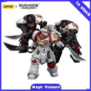 【MT】JOYTOY Warhammer 40K White Scars Legion Praetor Ebon Keshig Terminator 1 and 2 1/18 Action Figure Model Toy