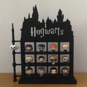 Wooden Movie Theme Action Figures Display Case Collectibles Display Shelves Rack For Figures Shot Glasses Collection Floating