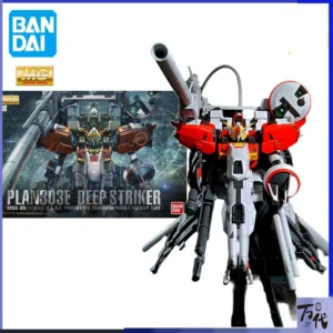In Stock Bandai Genuine Anime MG 1/100 Deep Striker Gundam Action Figure Assembly Toys Gift Collectible Model Ornament