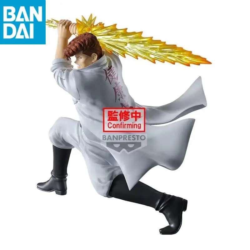 Original Bandai BANPRESTO Anime Figure Yu Yu Hakusho Dark Tournament Kuwabara Kazuma Action Figurine PVC Model Collector Toys - Image 3