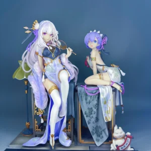 23cm Re:life In A Different World From Zero Emilia Anime Figures Emilia Rem Action Figures Pvc Model Ornamen Toys Doll Gifts