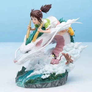 Spirited Away Figure Ogino Chihiro And Nigihayami Kohakunushi Anime Fiugre Pvc Action Model Doll Collectible Toy Gift Customized