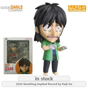 GSC Original NENDOROID Series 2232: The Revelation of Gambling - Itou Keisuke Anime Action Figure Model Toys Gifts Fo Boys