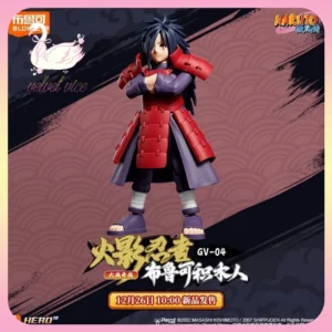 Original Blokees Hero Naruto Galaxy Version Vol.4 Figures Blind Box Uchiha Madara Anime Peripheral Collection Toys Boy Gifts
