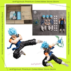 In Stock 100% Original YGMW studios Dragon Ball Vegito 007 Vegetto OC TOYS 07 Heroes Super Saiyan Blue Vegito Anime Action Toys