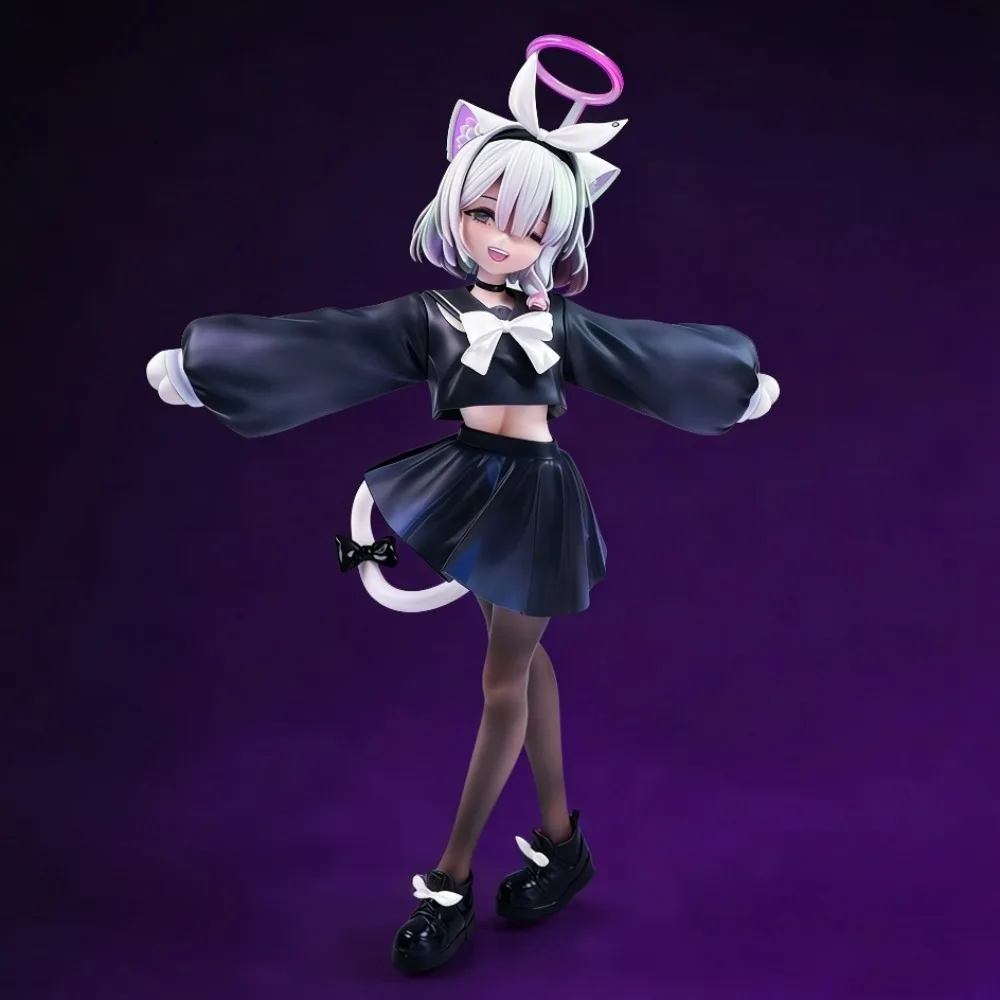 8.27in/21cm Anime Blue Archive Figure Black Arona Action Figures PVC Statue Model Collection Toys Gifts