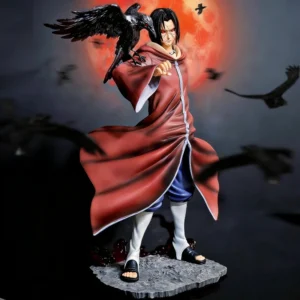 30cm Naruto GK Uchiha Itachi Figure Edo Tensei Statue Anime Ninja PVC Figure Desktop Chassis Ornament Toy Collectible Model Gift