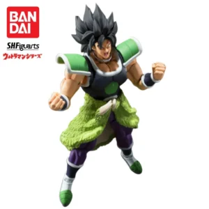 In Stock Bandai S H Figuarts Original Dragon Ball Broly Doll Brand New Boxed Action Figure Anime Characters Model Garage