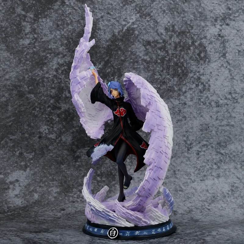 38CM GK Konan Action Figure Akatsuki Paper Rain Statue