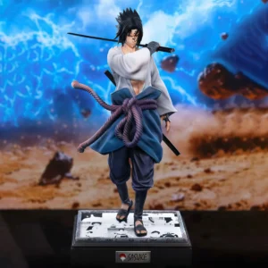 30cm Naruto Anime Figures Sasuke Action Figure Statue Model Doll Collection Toys Gifts