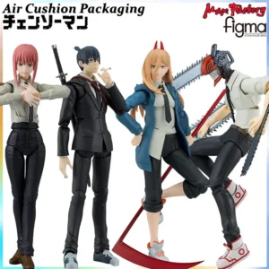 Max Factory Genuine Figma Series ‌Chainsaw Man‌ Demon Transformation Denji Makima Power‌ Aki Hayakawa‌ Action Figures Model Toys