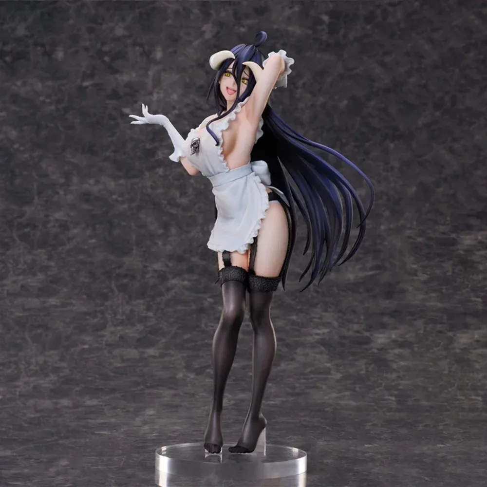 In Stock ElCOCO Original Genuine Overlord IV Albedo Coreful Figure Maid Ver 26.2cm Sexy Collections Model Toy Anime Figures Gift