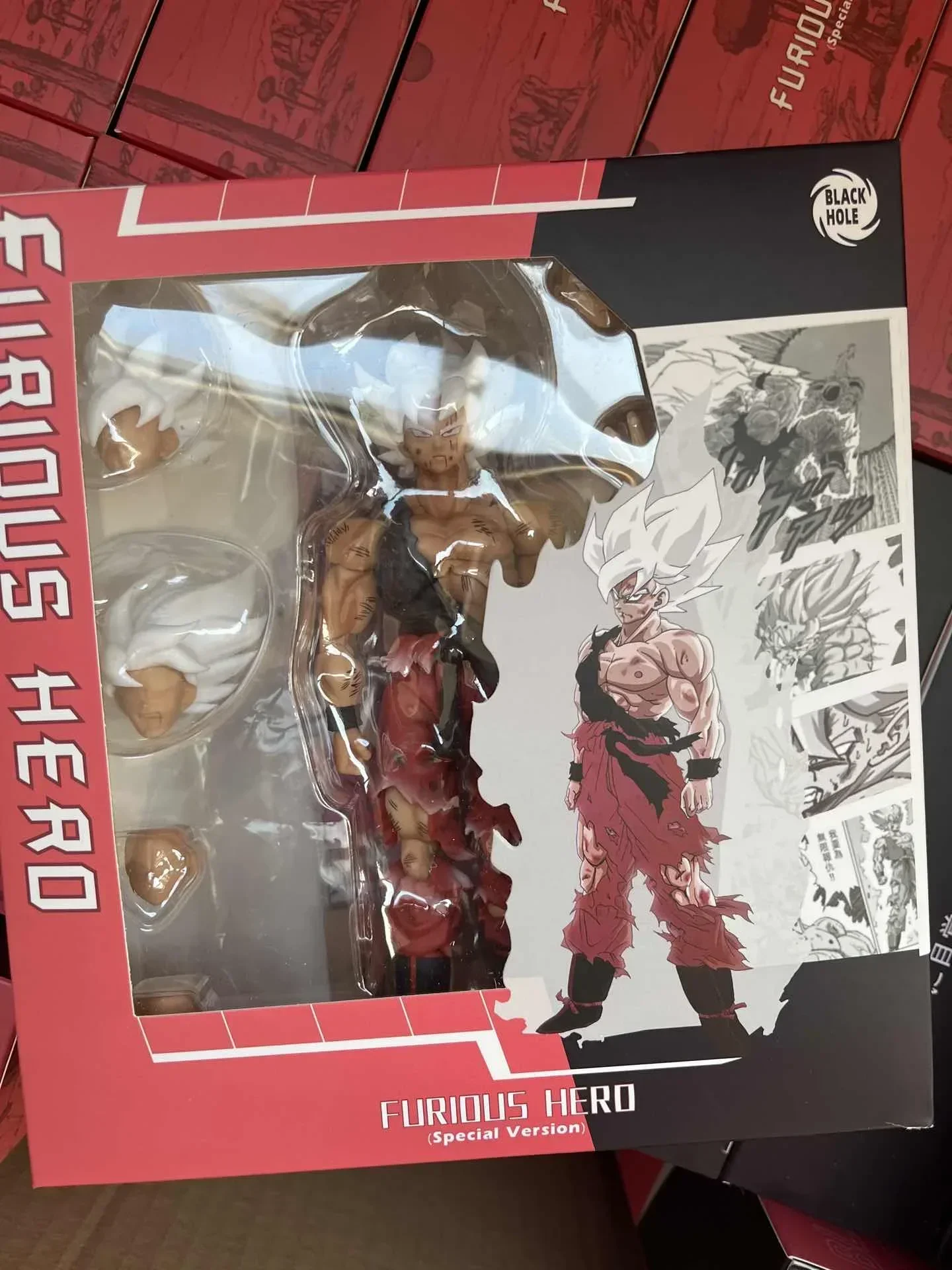 In Stock New Black Hole Toys Dbz Son Goku Shf Ssj Super Saiyan Warrior Awakening Ver Anime Action Figure Kids Custom Toys Gifts