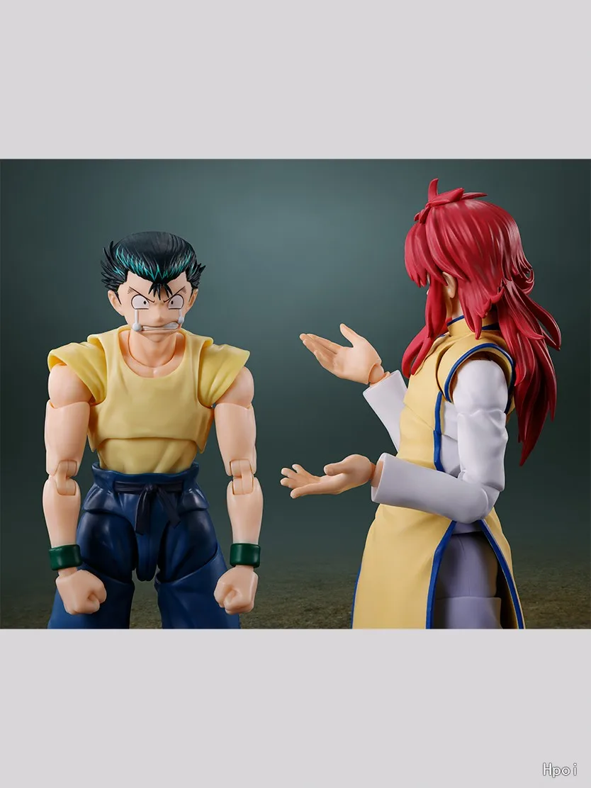 BANDAI S.H.Figuarts Yu Yu Hakusho Kurama Original Action Figure Collectible Model Gift Authentic Figure Model - Image 6