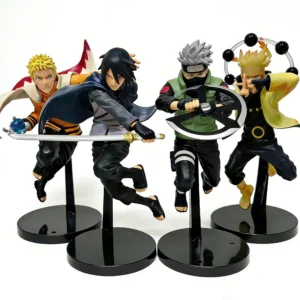 19CM Anime Naruto Sasuke Kakashi Uzumaki Gaara Action Figures Cartoon PVC Collectiable Model Toys Kids Boys Birthday Gifts 2026