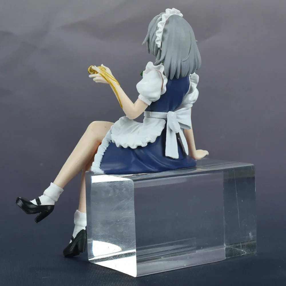 16CM Touhou Project Anime Figure Izayoi Sakuya PVC Action Figure Collectible Model Toys Kid Gift Cartoon Ornaments Doll - Image 6