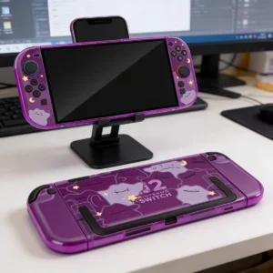 New Pokemon Switch 2 Split Protective Case Ditto Pikachu Pattern Cover For Ns2 Game Console Anti Scratch Gaming Accessories