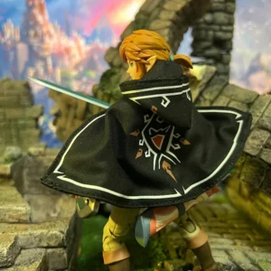 Figma The Legend Of Zelda Link Cloak Game Action Figure Tears Of The Kingdom Toys Clothes Accessory Applicable 1/12 Model