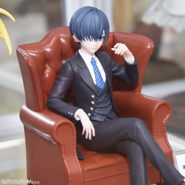 In Stock Original ANIPLEX+ Black Butler Boarding School Edition Ciel Phantomhive 15CM Animation Figure Comic Character Model - Image 6