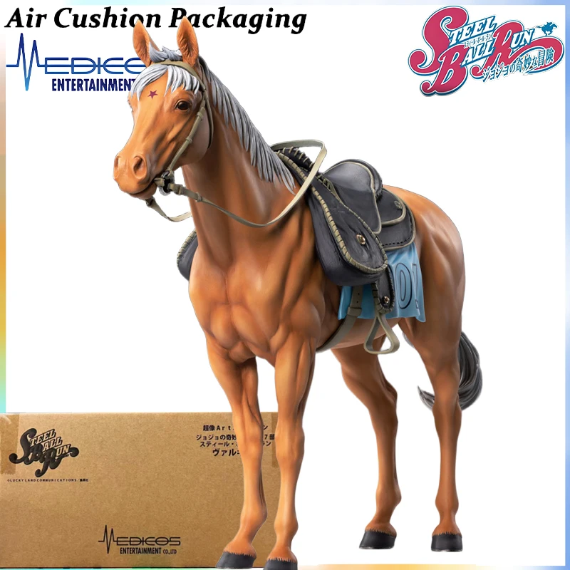 Medicos Genuine Super Action Statue Series JoJo’s Bizarre Adventure: Part 7 – Steel Ball Run Zeppeli‌ Action Figures Model Toys