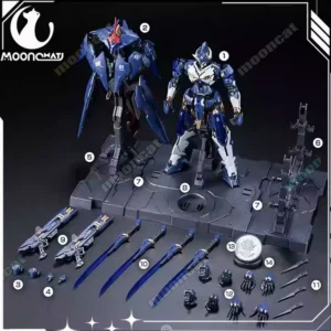 In Stock XIAOT LING YAO Assembly Model Kit 1/100 DP-H01 Dragon Mark Agency Instruction Manual Action Figure Robot ABS Toy