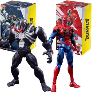 BLOKEES Original Spider Man Venom Marvel CHAMPION CLASS Version Action Figure Joint Movable Assembled Movie Model Toys Gift