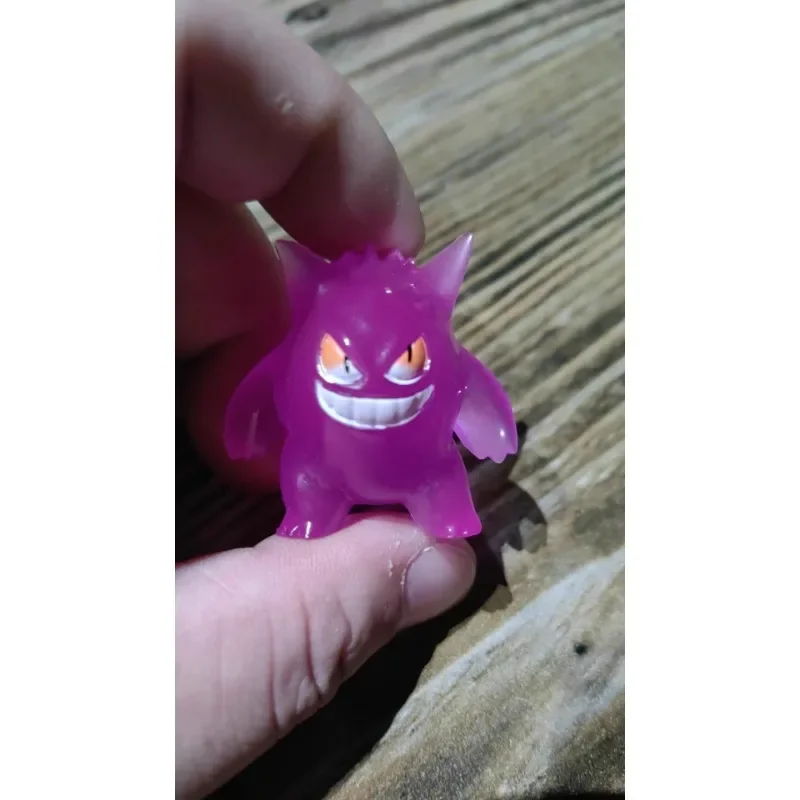 Pokemon Figure Gengar Transparent Pocket Monster Colorful Figurines Cute Toy Collection Kids Gifts