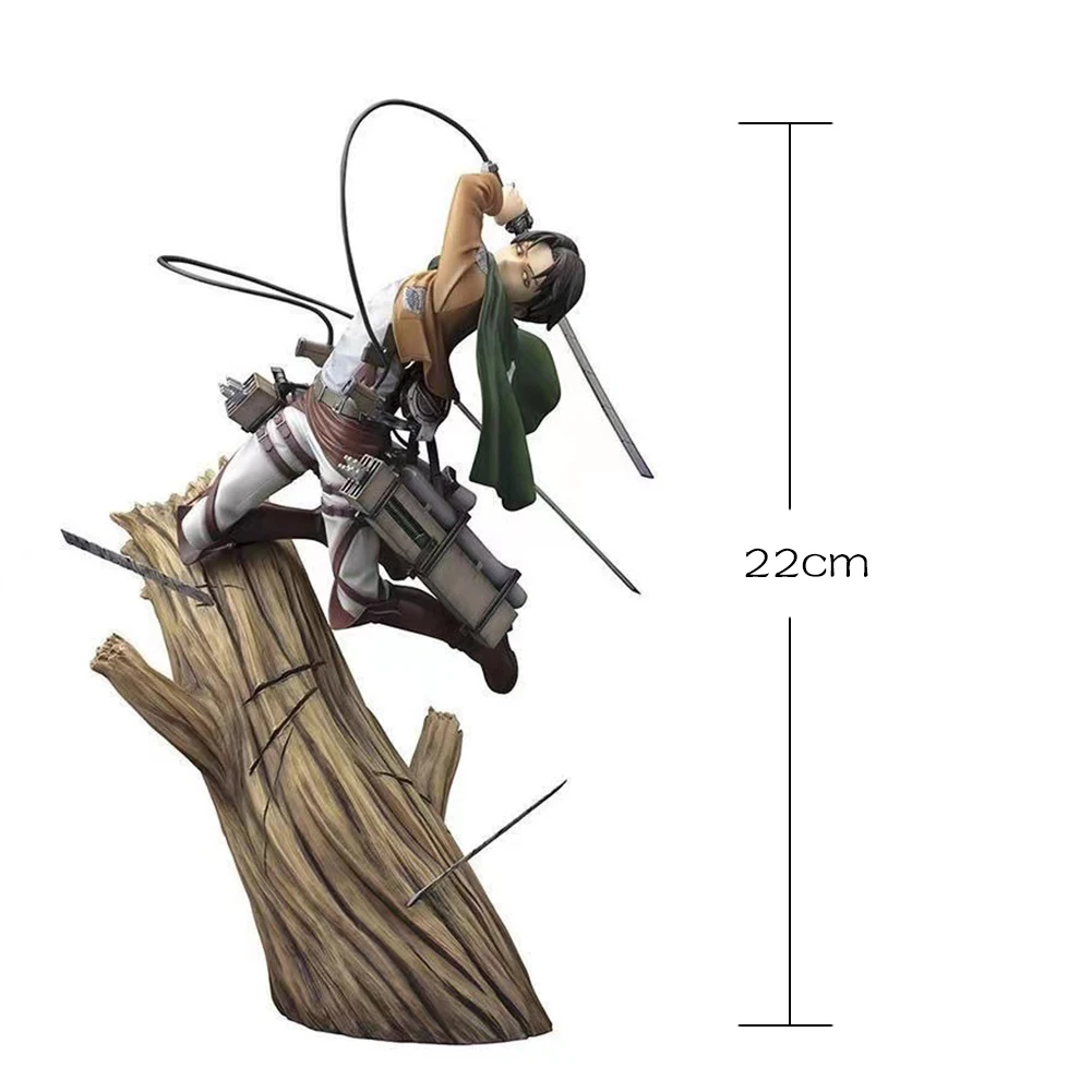 Anime Titan figure Levi action figures Levi figurine Doll PVC JP Anime Model Toy Collection Statue Gift Desktop ornament 22cm - Image 5