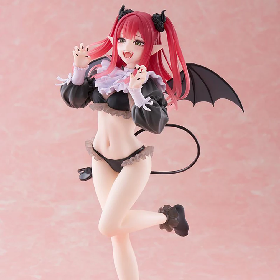 29cm Anime Figure My Dress-Up Darling T-Most Kitagawa Marin PVC Model Cos Beautiful Devil Liz Desktop Ornaments  Cute Model Toys