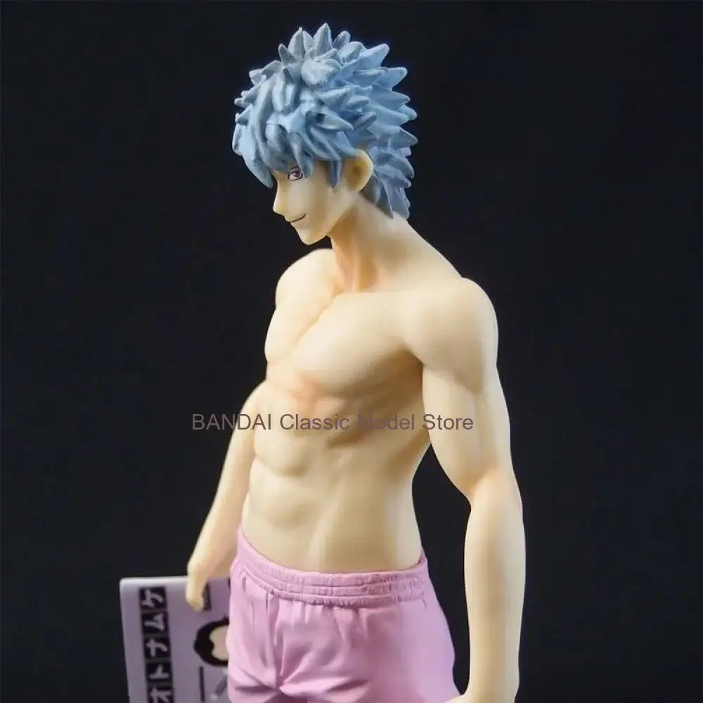In Stock Bandai Original DXF Anime GINTAMA Sakata Gintoki Underpants Ver Battle Version Ver Action Figure Model Holiday Gifts